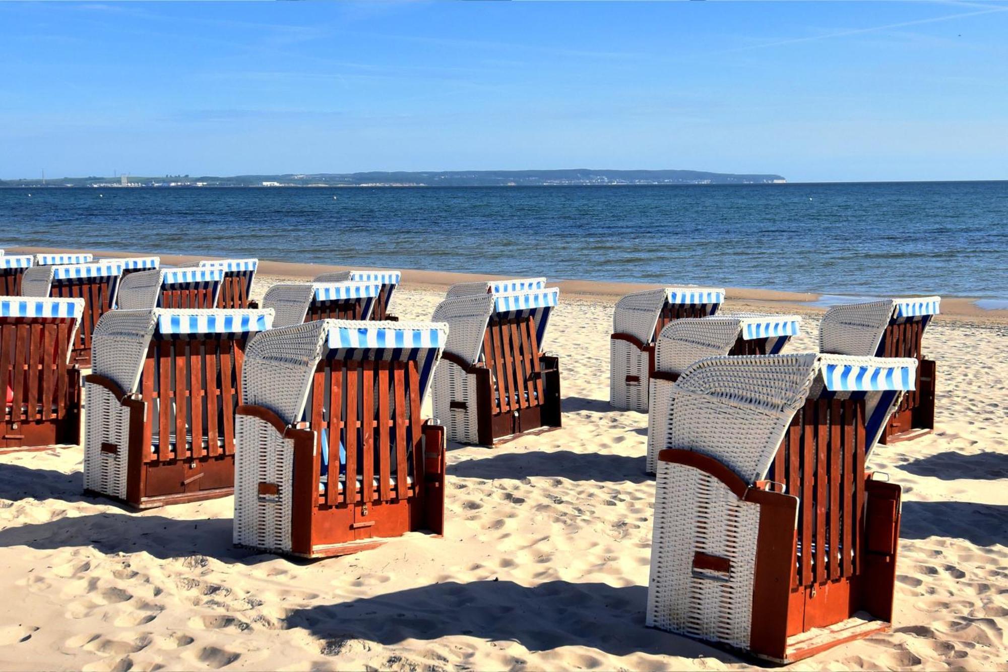 Ferienwohnung Binzer Strandgut Im Haus Jahreszeiten 宾茨 外观 照片